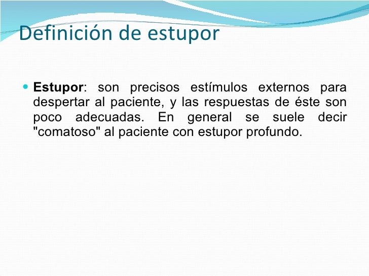 ESTUPOR DEFINICION PDF DOWNLOAD ESTUPOR DEFINICION PDF DOWNLOAD
