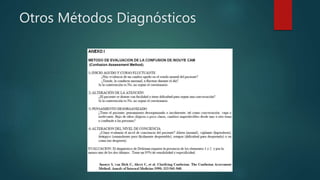 Otros Métodos Diagnósticos
 
