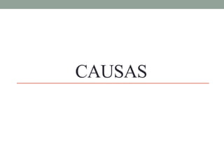 CAUSAS
 