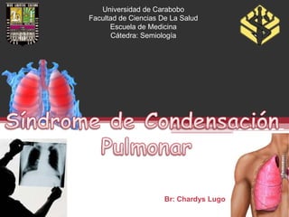 Universidad de Carabobo
Facultad de Ciencias De La Salud
      Escuela de Medicina
       Cátedra: Semiología




                      Br: Chardys Lugo
 