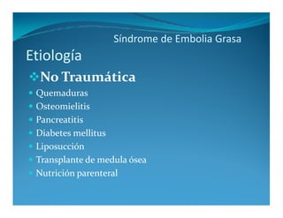 Sindrome de embolia grasa