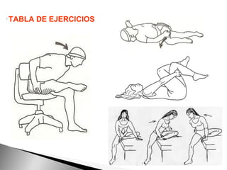 TABLA DE EJERCICIOS 