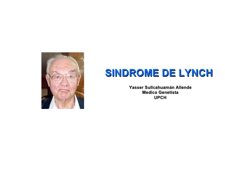 Sindrome De Lynch Final