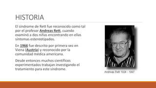 Sindrome de rett | PPTX