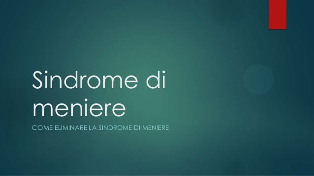 Sindrome Di Meniere Acufeni Cura Rimedi Naturali E Veloci