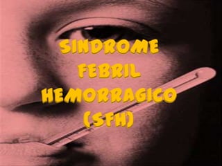 SINDROME
FEBRIL
HEMORRAGICO
(SFH)
 
