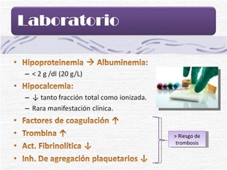 > Riesgo de trombosis 