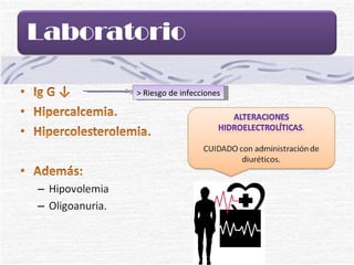 > Riesgo de infecciones 