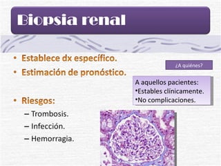 ¿A quiénes? A aquellos pacientes: Estables clínicamente. No complicaciones.  