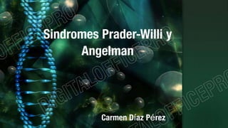 Sindromes Prader-Willi y
Angelman

Carmen Díaz Pérez

 