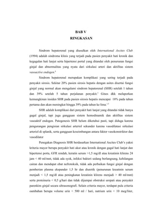 Sindrom hepato renal