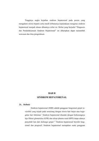 Sindrom hepato renal