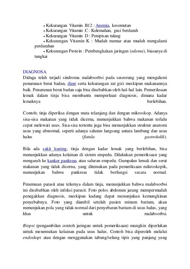 Sindrom malabsorbsi