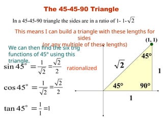 Sine, cosine, tangent and cotangent of an angle and their measure.ppt