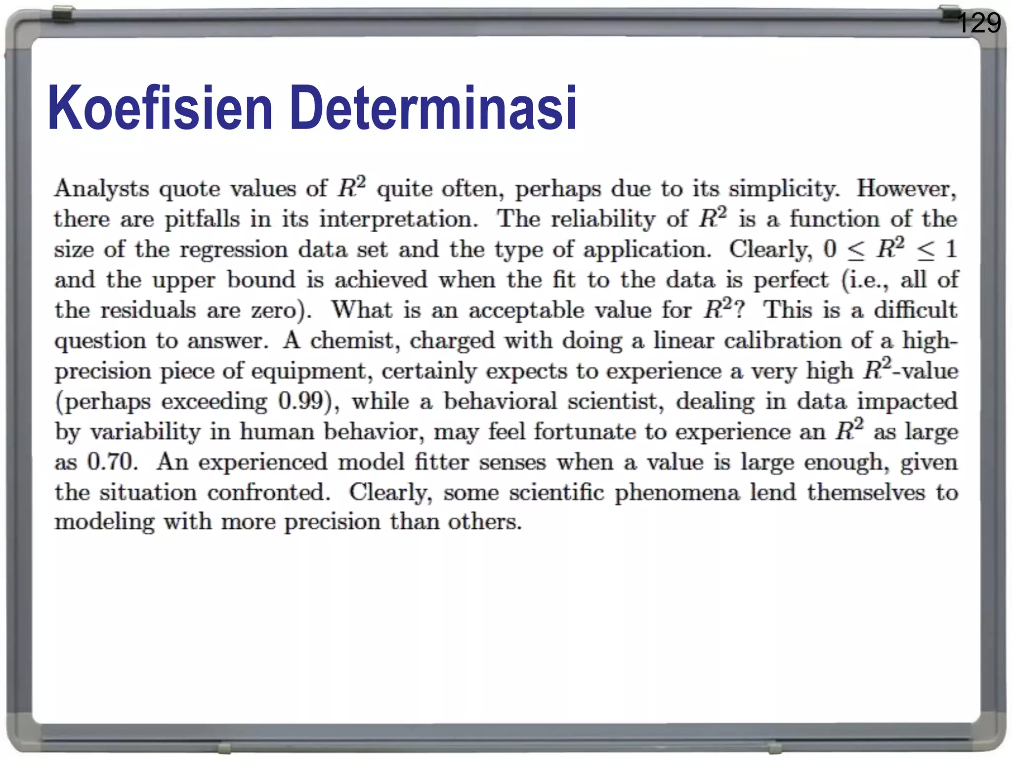 Koefisien Determinasi
129
 