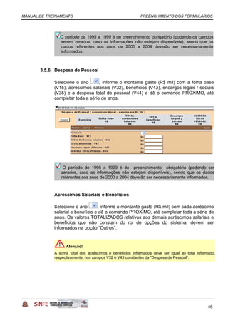 Sinfe Manual do Usuario