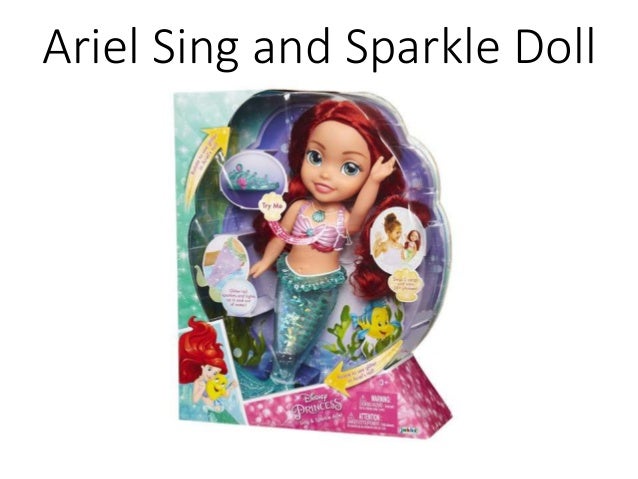 ariel doll sing and sparkle