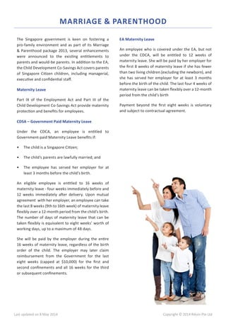 Singapore Employment Act Guide | PDF