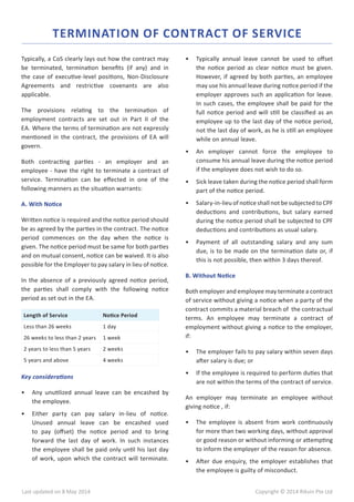 Singapore Employment Act Guide | PDF