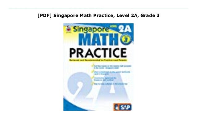[PDF] Singapore Math Practice, Level 2A, Grade 3