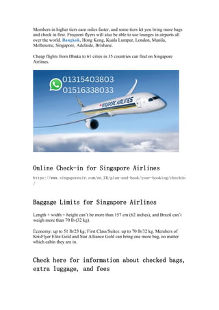 SINGAPORE AIRLINES DHAKA OFFICE CONTACT NUMBER pdf SINGAPORE AIRLINES DHAKA OFFICE CONTACT NUMBER pdf