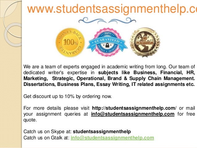 Singapore assignment help - best essay and dissertation writers