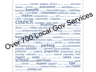 Over 700 Local Gov Services 
