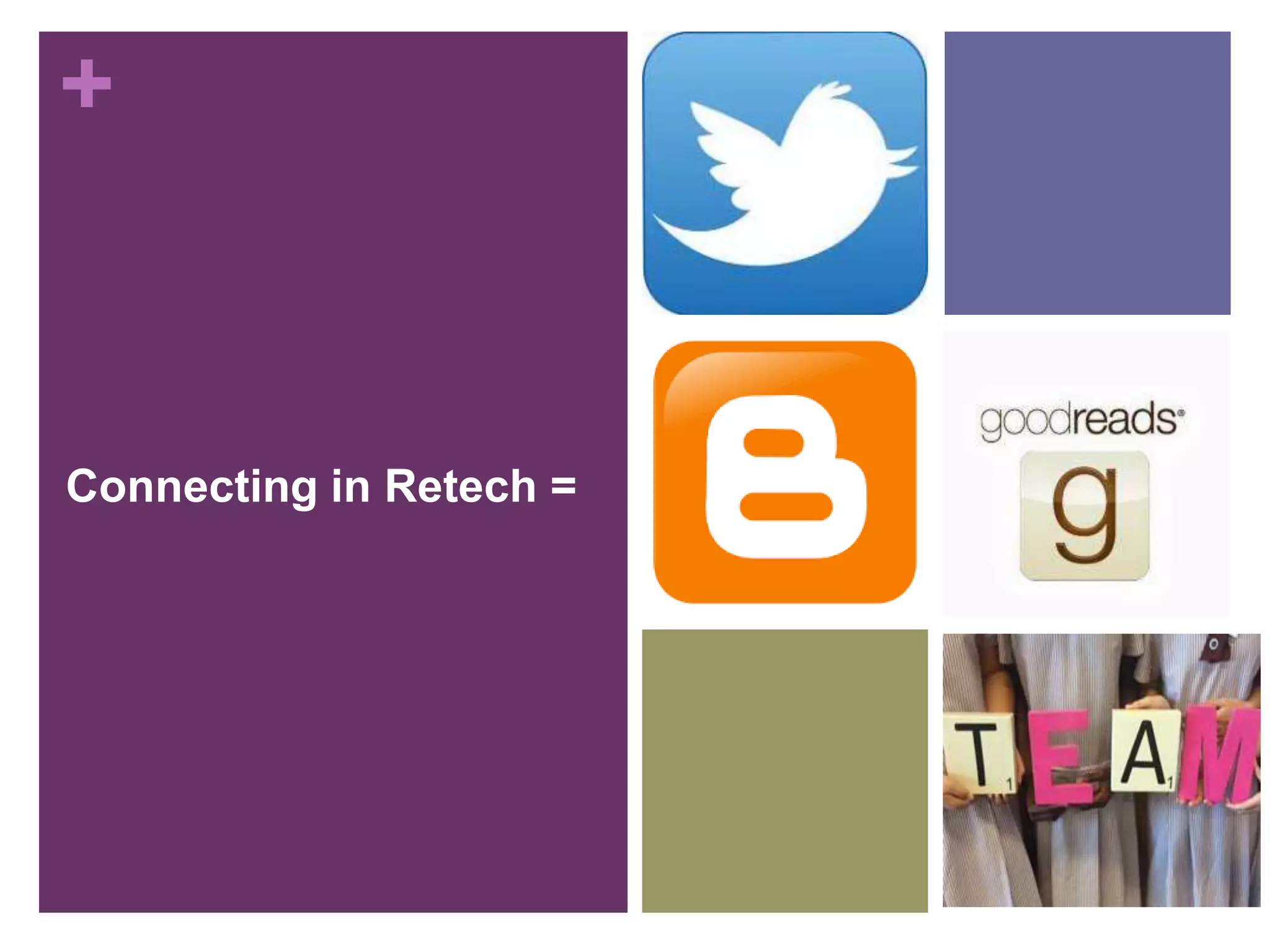 +
Connecting in Retech =