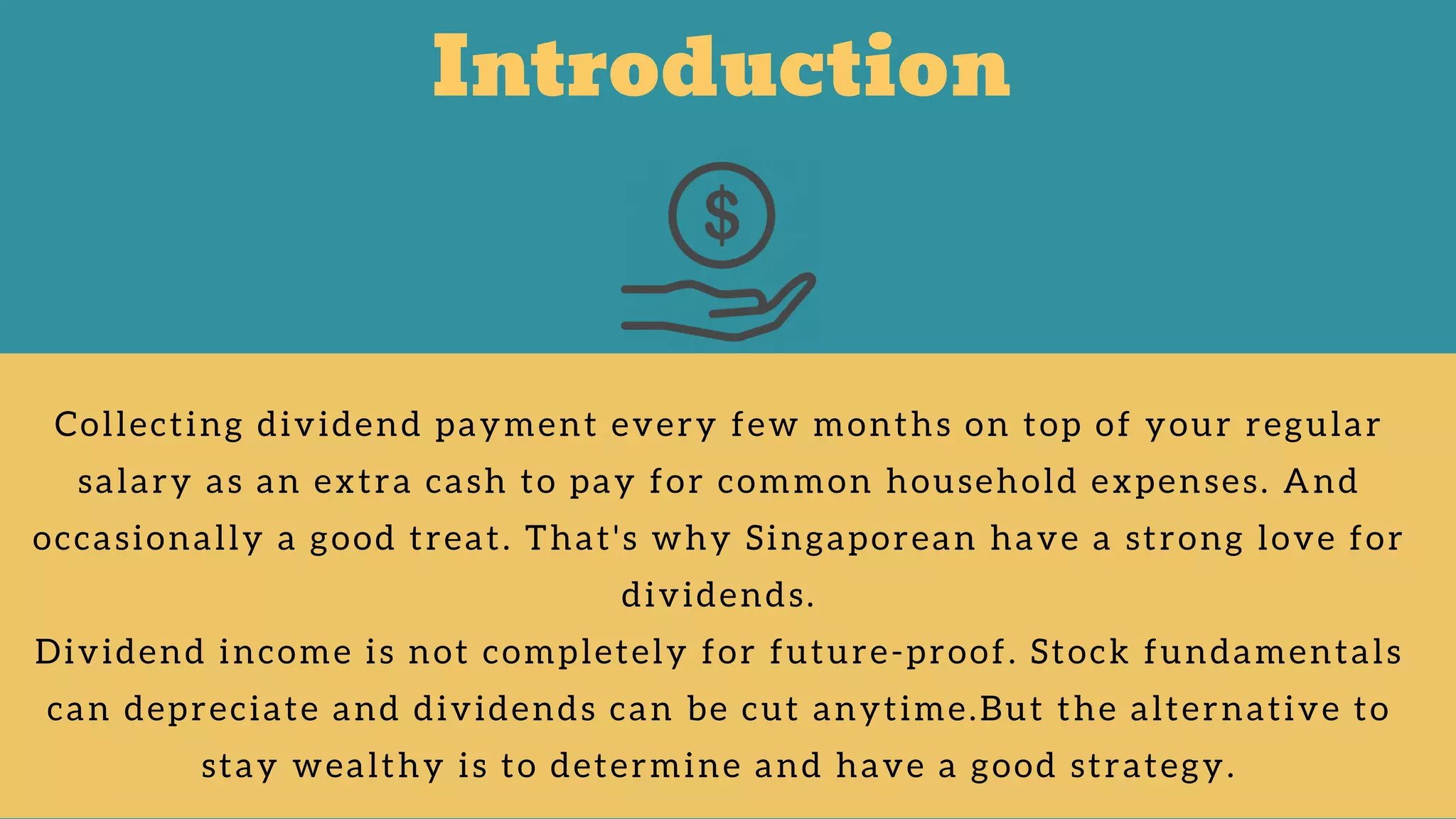 Singapore highest dividend stock and yield paying companies PPT