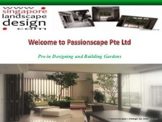 Pro in Designing and Building Gardens
 
