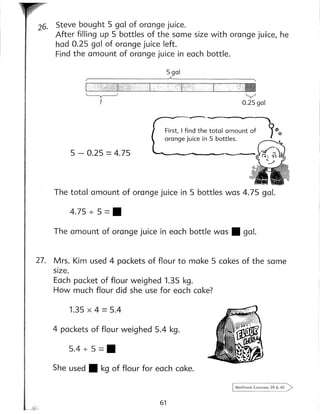 Singapore Math 4B - Textbook