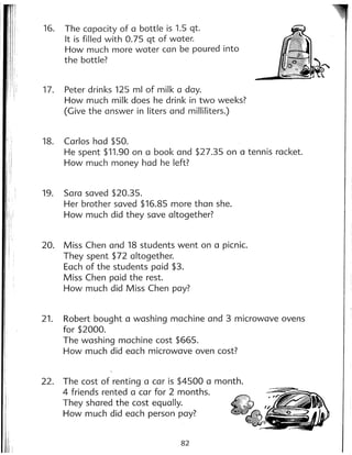 Singapore Math 4B - Textbook