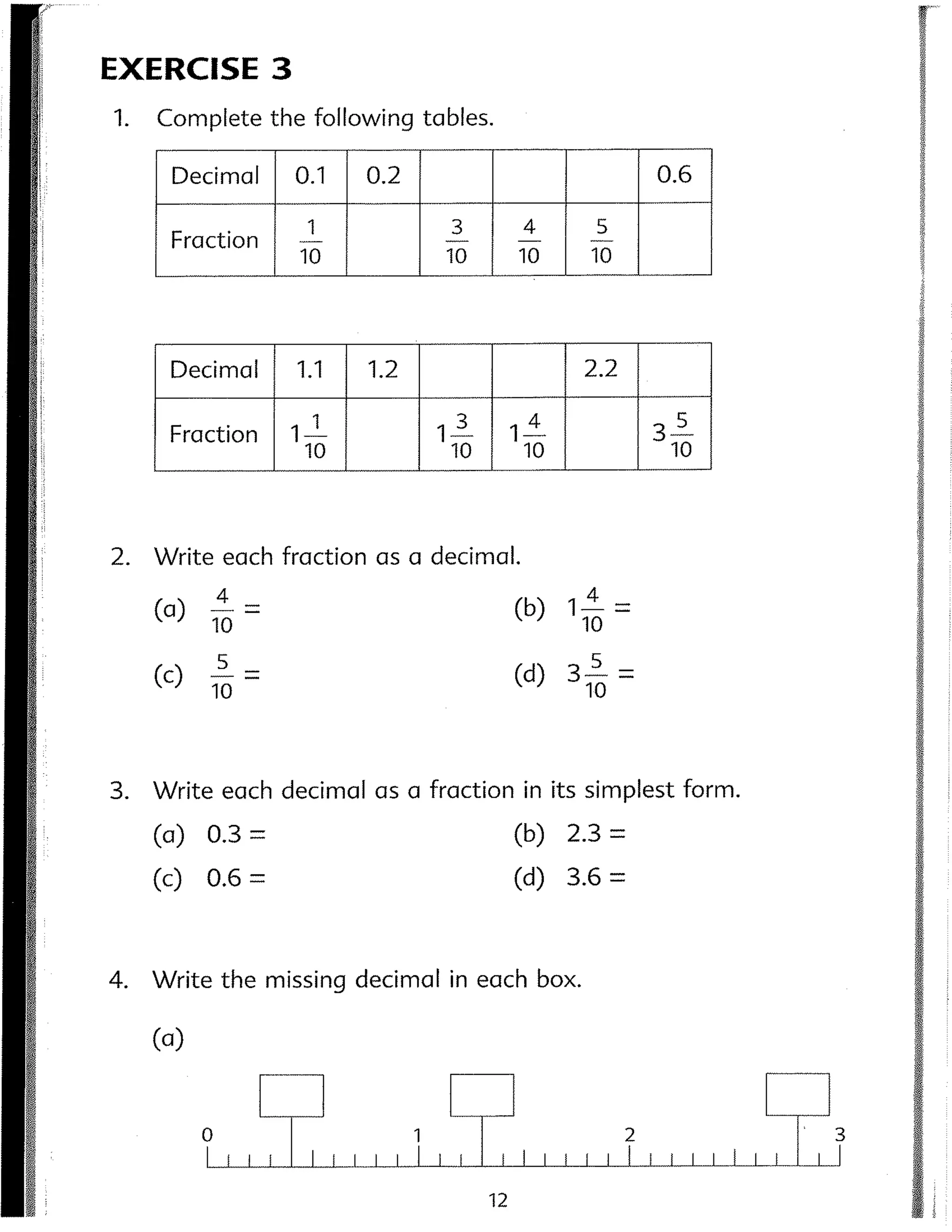 Singapore Math - 4B - Workbook