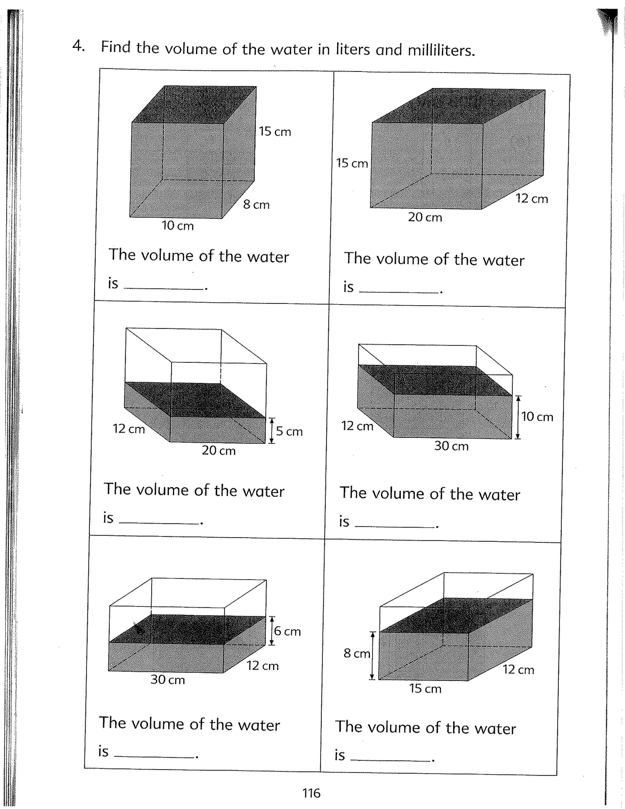 Singapore Math - 4B - Workbook