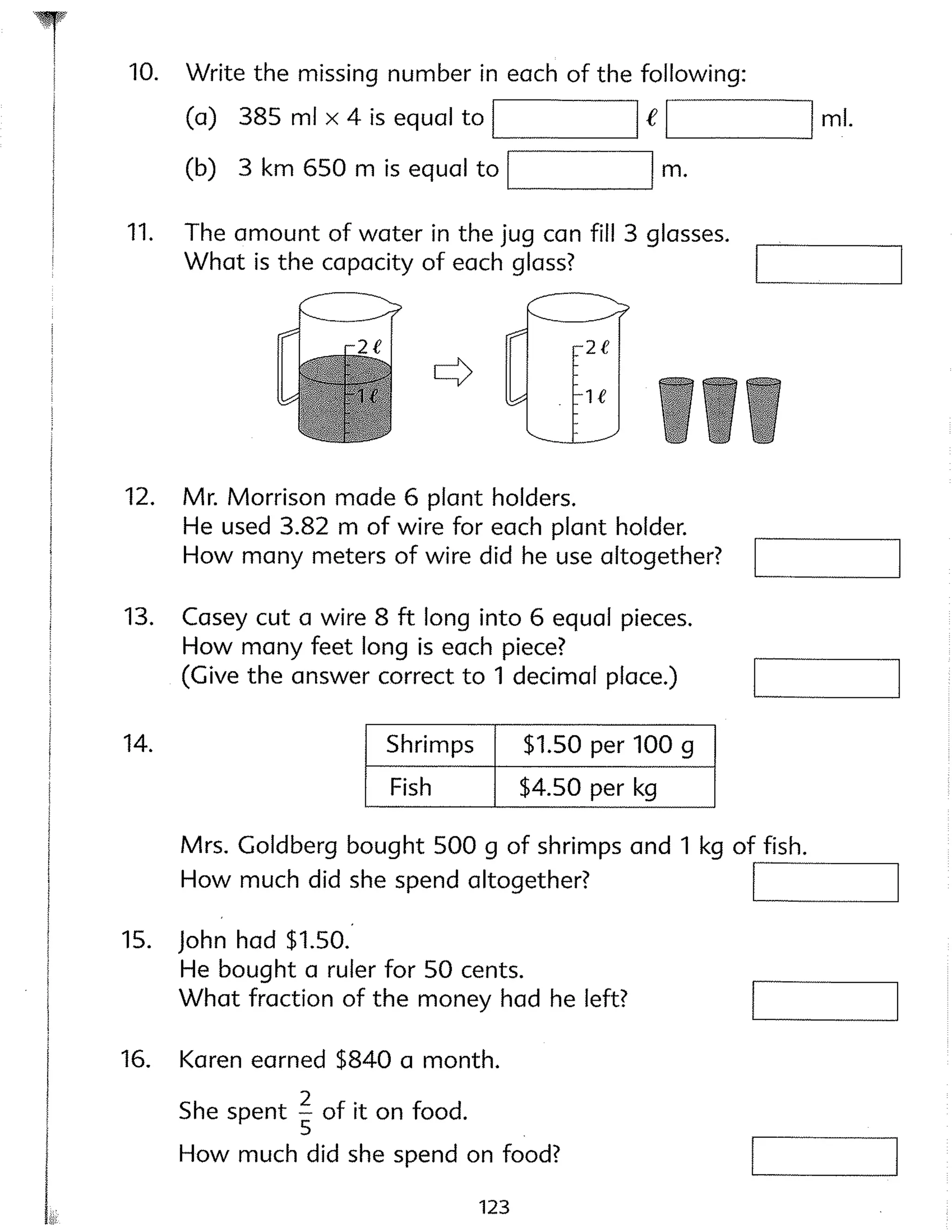 Singapore Math - 4B - Workbook