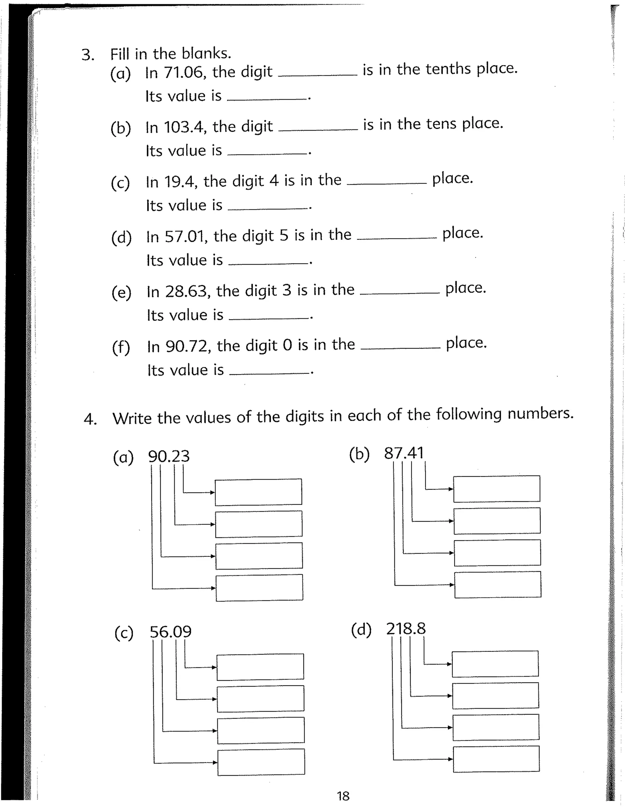 Singapore Math - 4B - Workbook