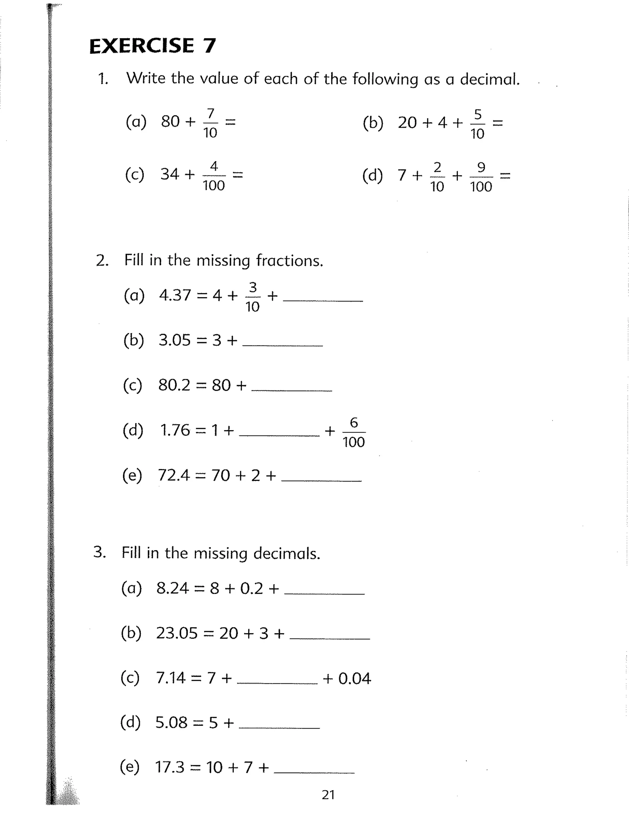 Singapore Math - 4B - Workbook