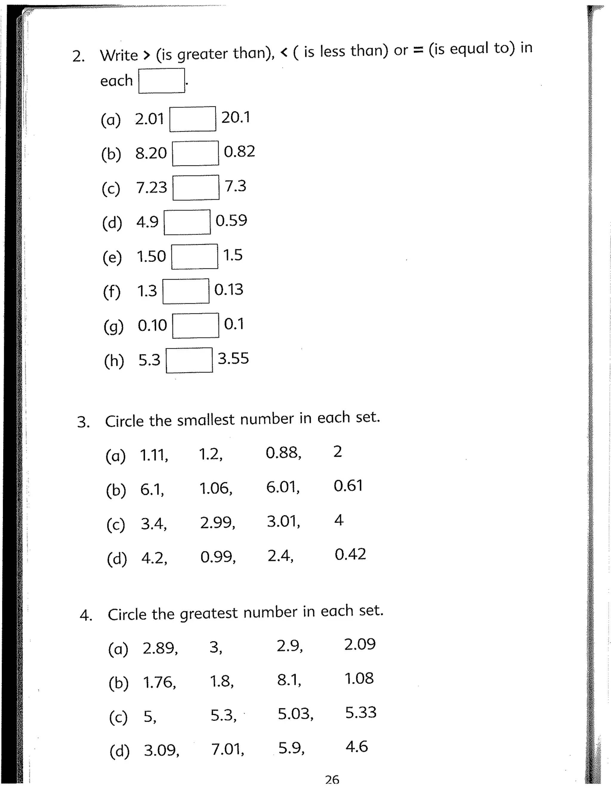 Singapore Math - 4B - Workbook