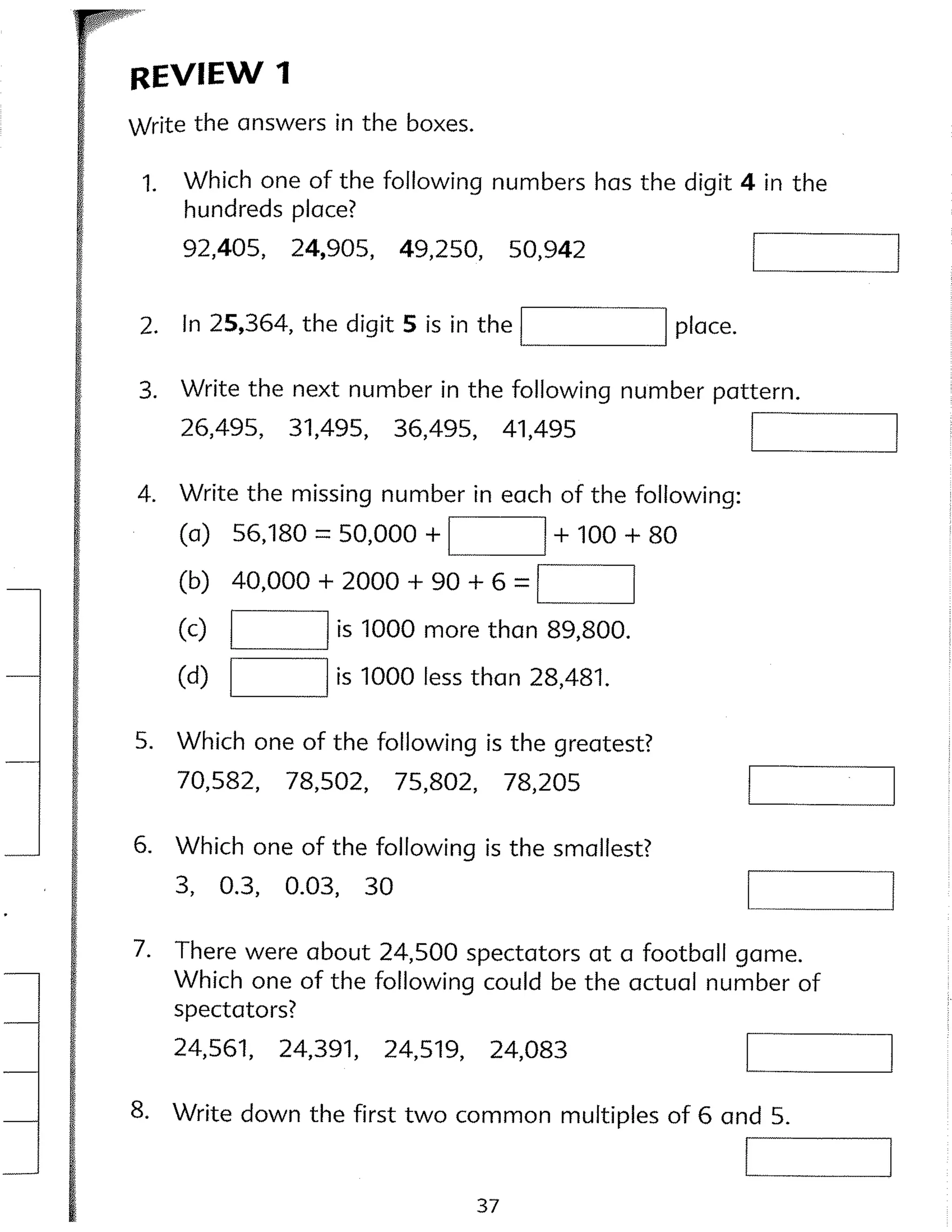 Singapore Math - 4B - Workbook