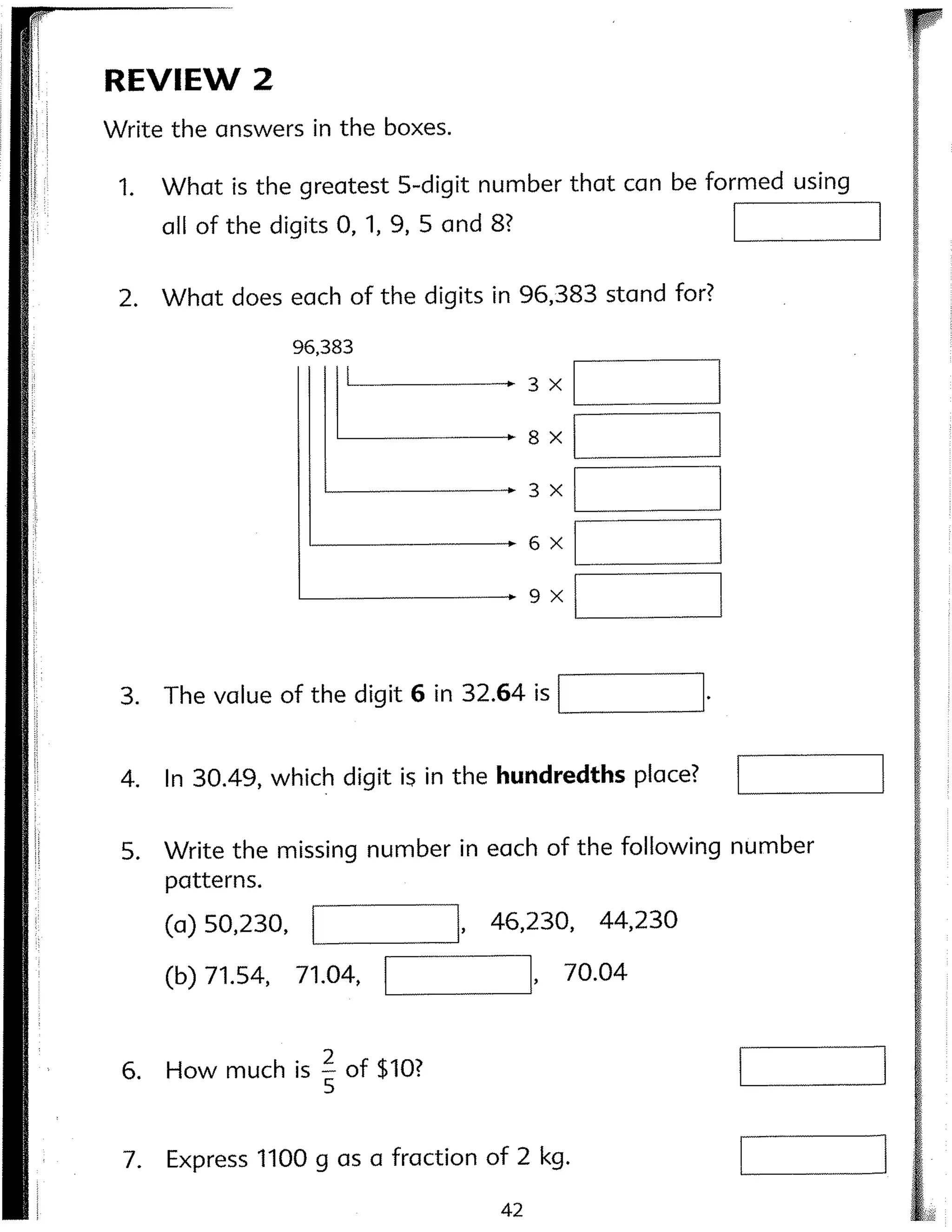Singapore Math - 4B - Workbook
