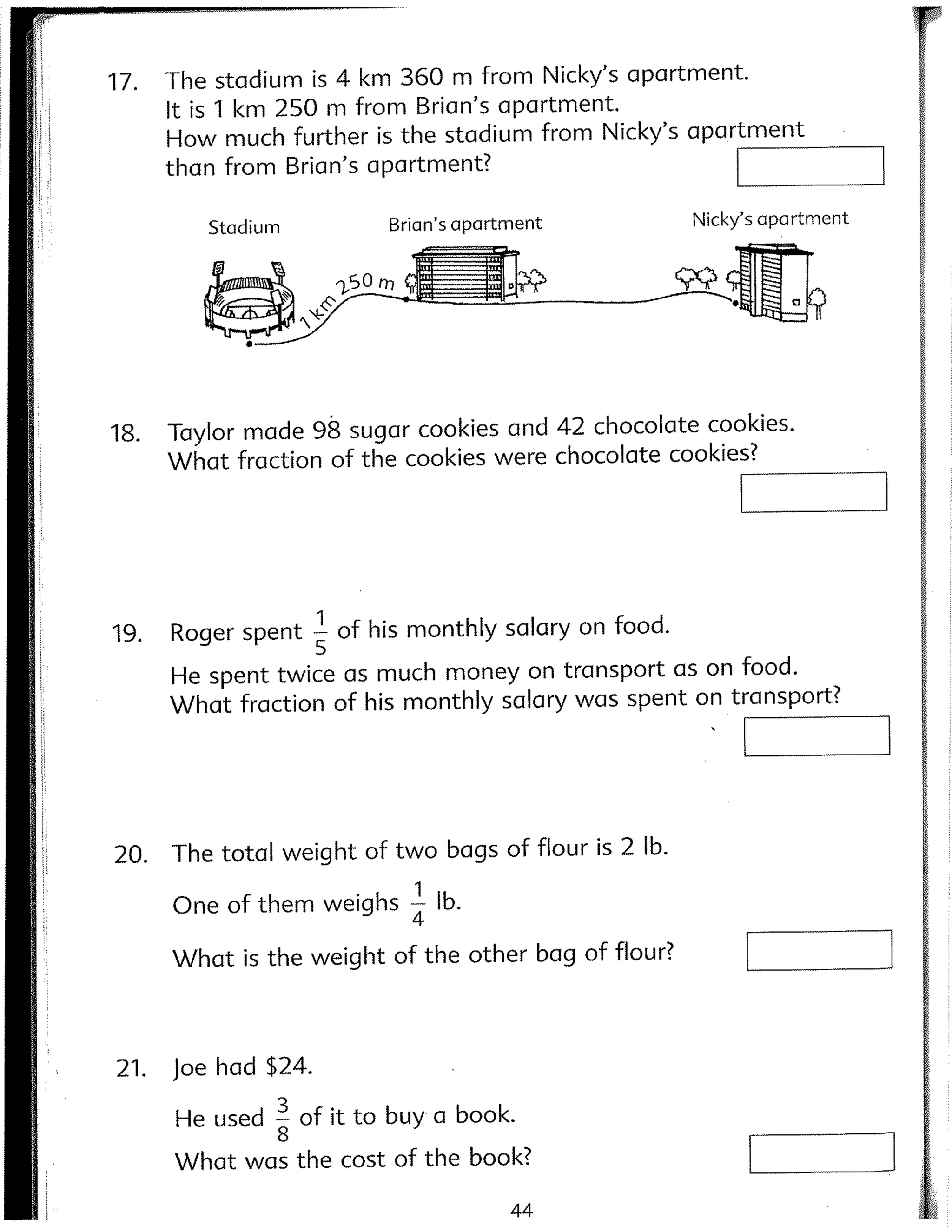 Singapore Math - 4B - Workbook