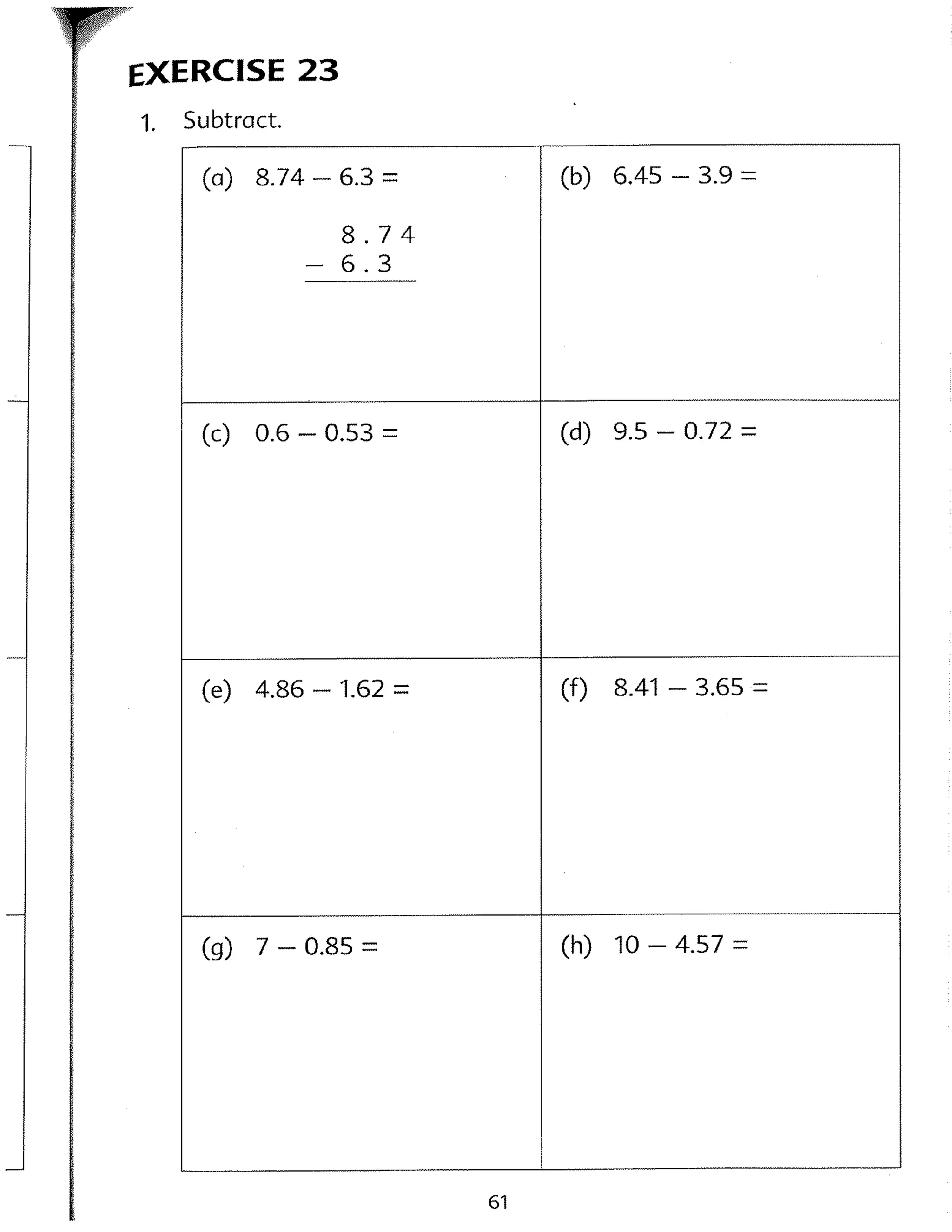 Singapore Math - 4B - Workbook