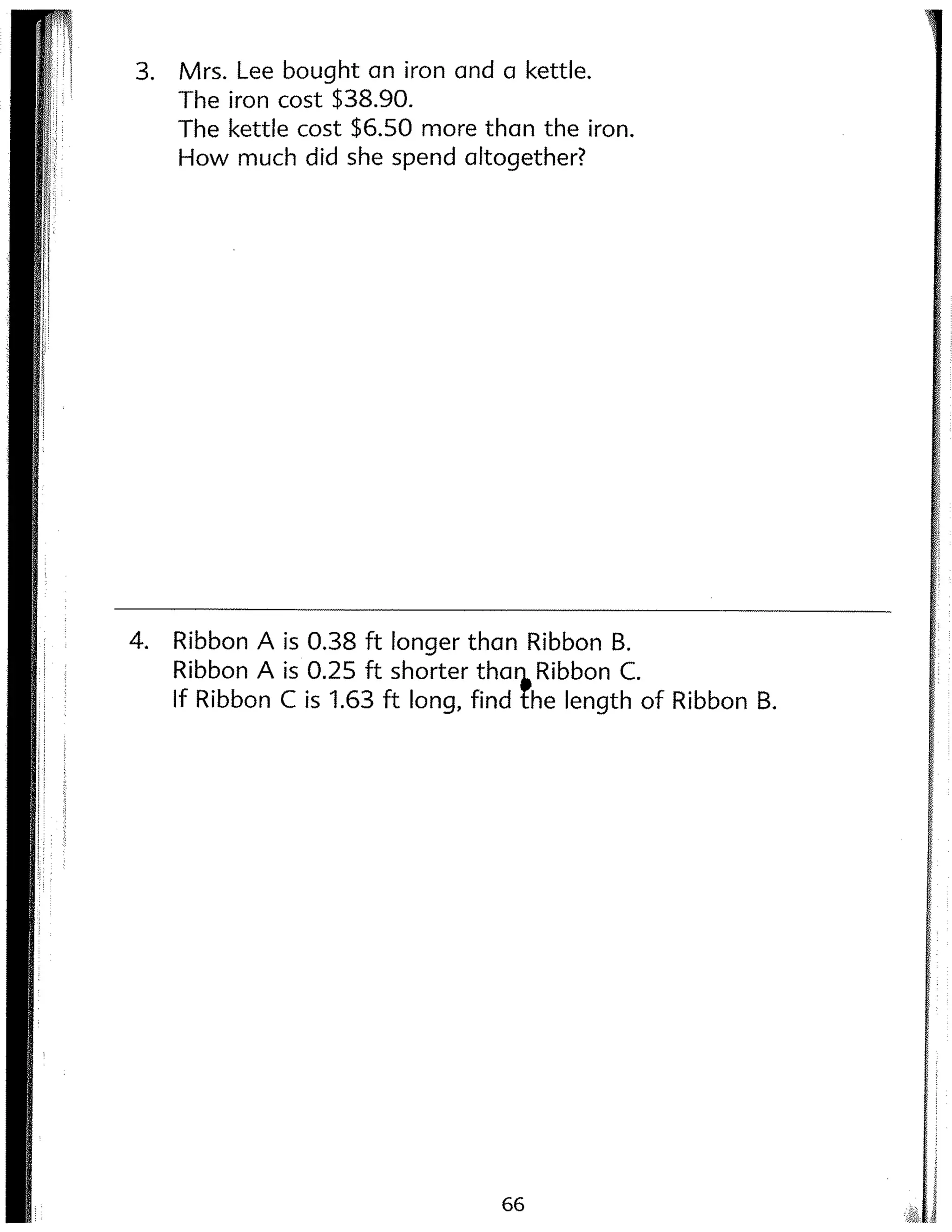 Singapore Math - 4B - Workbook