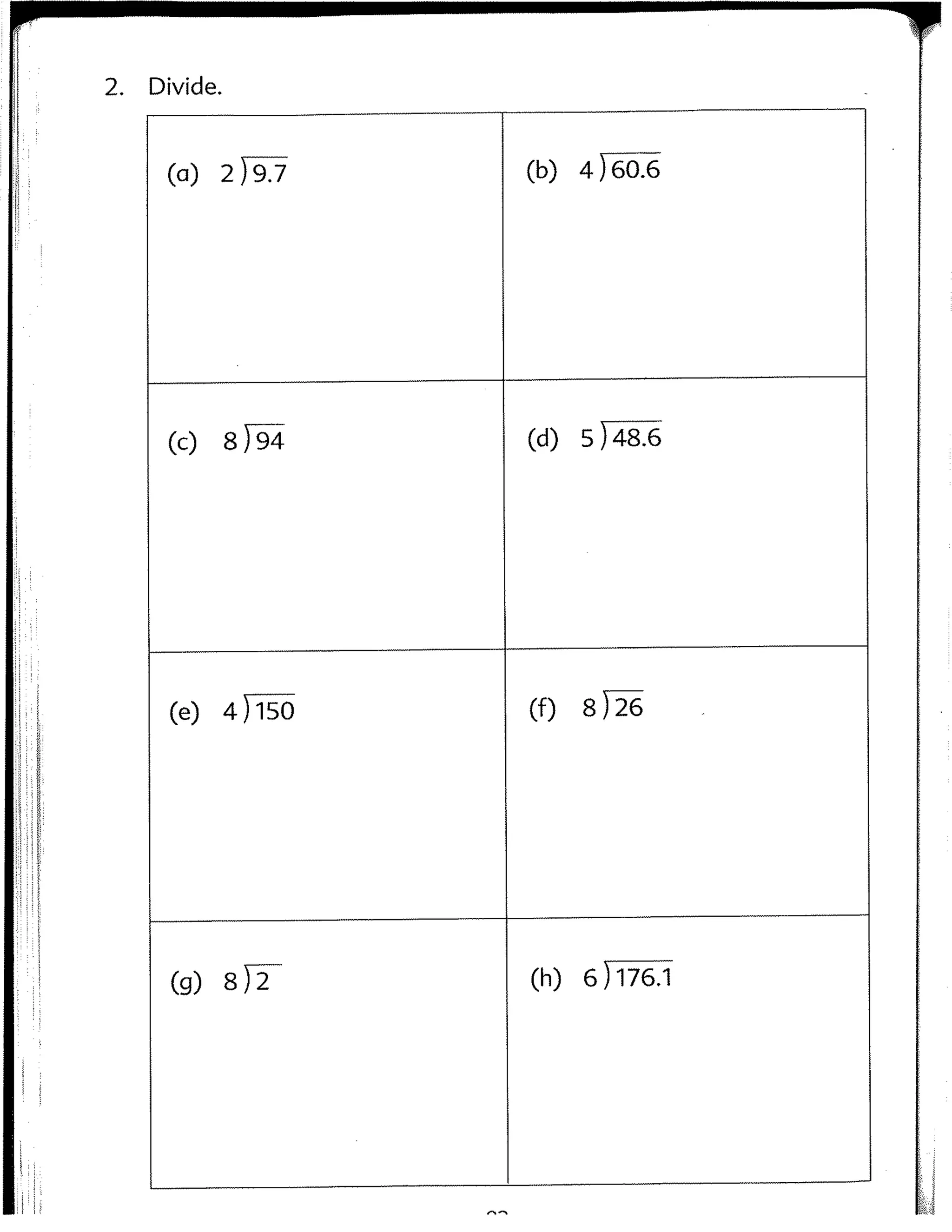 Singapore Math - 4B - Workbook