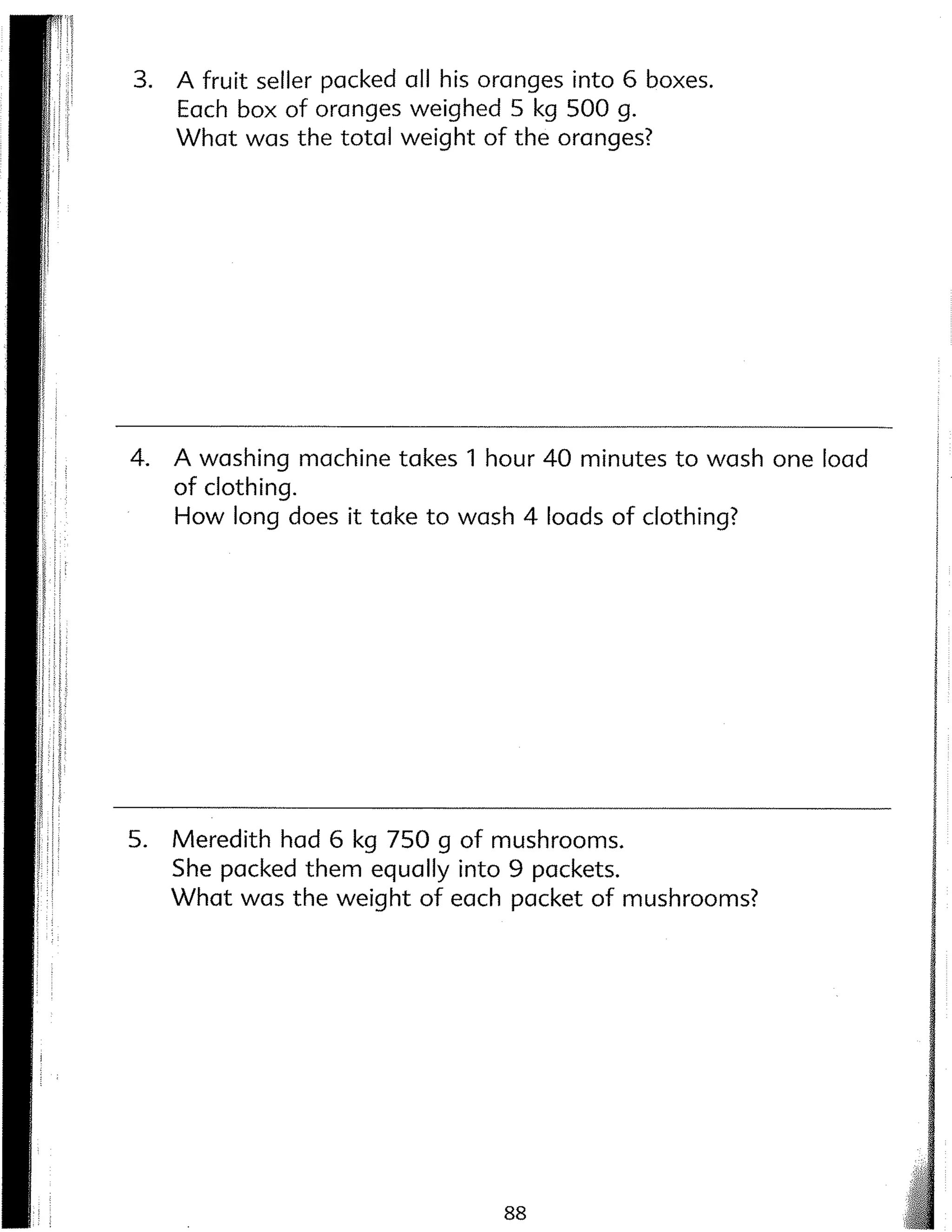 Singapore Math - 4B - Workbook