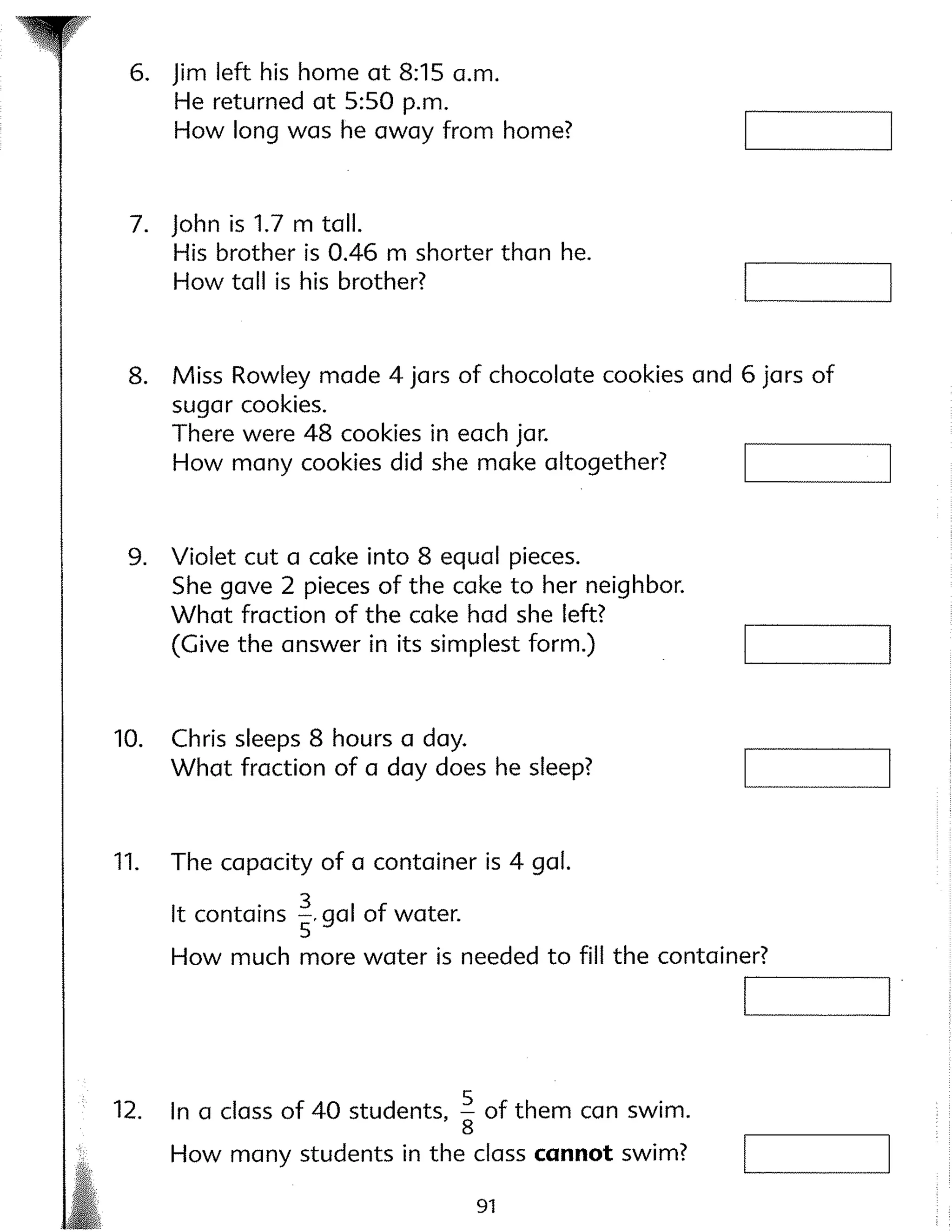Singapore Math - 4B - Workbook