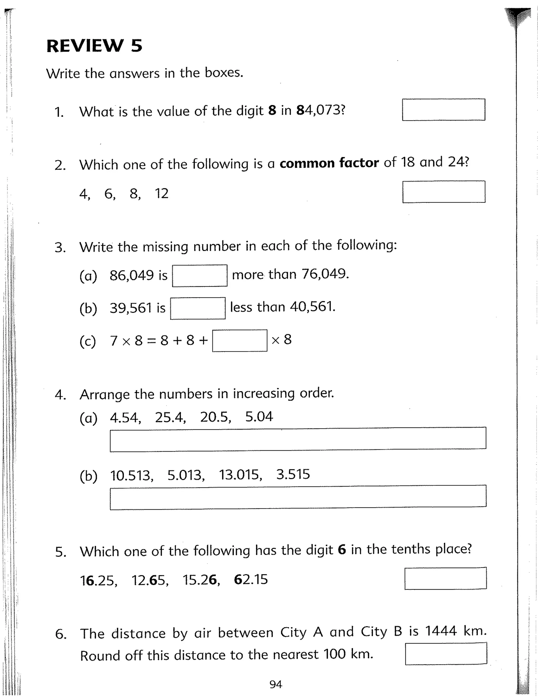 Singapore Math - 4B - Workbook