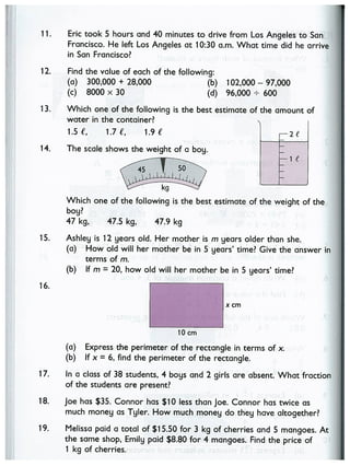 Singapore Math - 6A - Textbook