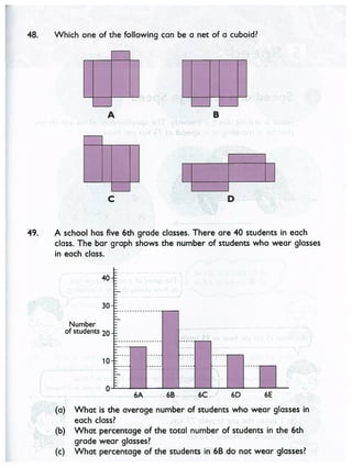 Singapore Math - 6A - Textbook