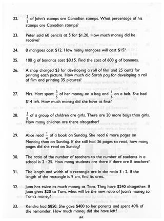 Singapore Math - 6A - Textbook